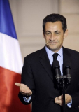 Nicolas Sarkozy tient conférence