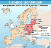 Espace Schengen : 400 millions d'Européens libres de circuler