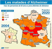 Plan Alzheimer : dix mesures phares pour un montant de 1,6 milliard d'euros